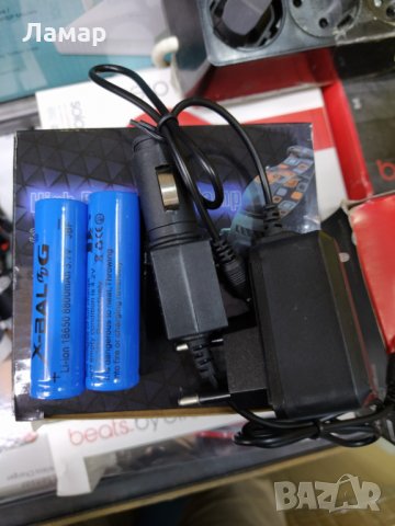 ЧЕЛНИК фенер с акумулаторни LI -ION батерии и 8 мощни LED диоди с Зум Zoom, снимка 9 - Екипировка - 35442644