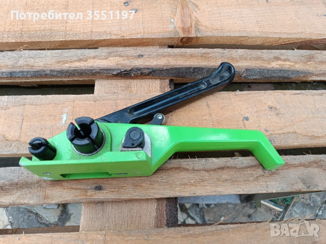 Неизползван Чембер машина - Ръчен обтегач за PP и PET чемберосващи ленти до 19мм, снимка 6 - Други инструменти - 53022697