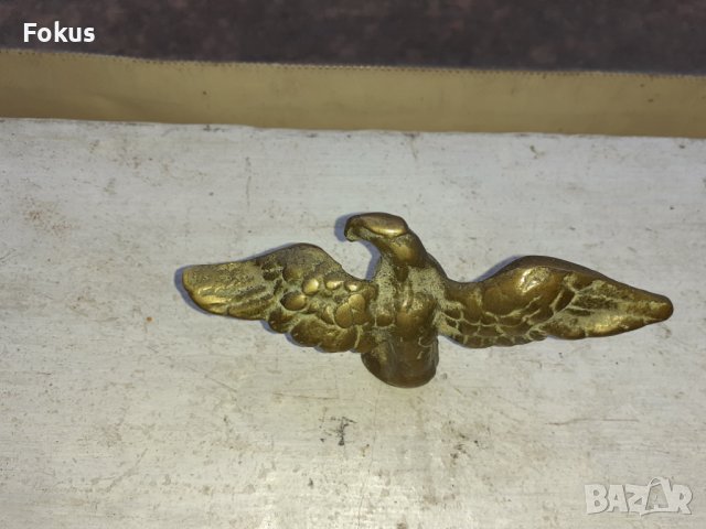 фигура орел бронз месинг, снимка 5 - Антикварни и старинни предмети - 39145876