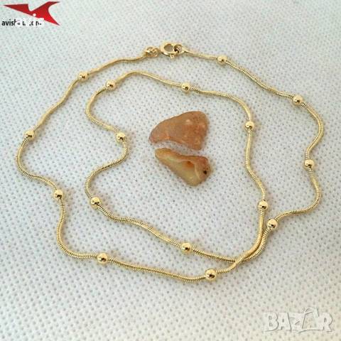 Синджир с 14К златно покритие 254556