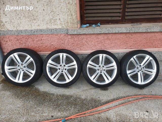 4 броя оригинални джанти VW Tiguan R-Line 19" 5x112 с гуми и датчици в Гуми  и джанти в гр. Варна - ID35102894 — Bazar.bg