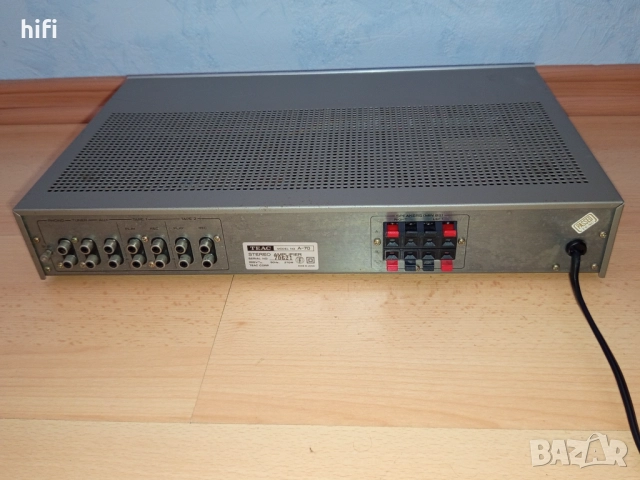 Стерео усилвател Teac A-70, снимка 6 - Ресийвъри, усилватели, смесителни пултове - 51692286