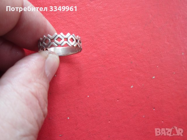 Страхотен сребърен пръстен 925 проба 3, снимка 4 - Пръстени - 36774042