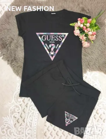 Дамски Памучен Комплект ✨Guess