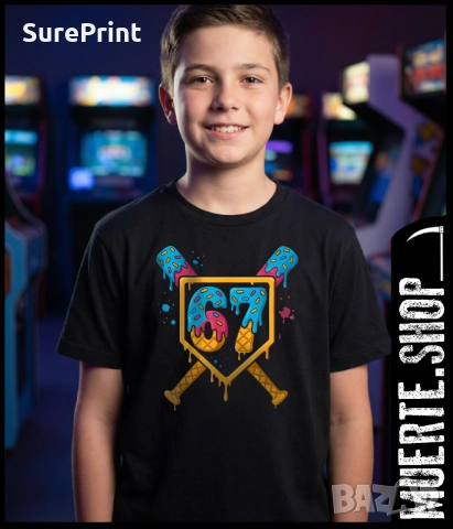 Детска тениска 67 SIX SEVEN BASEBALL STYLE – спортен street дизайн!