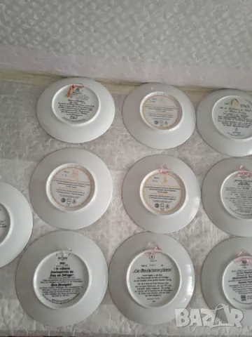 Немски колекционерски порцеланови чинии, снимка 2 - Картини - 47410897