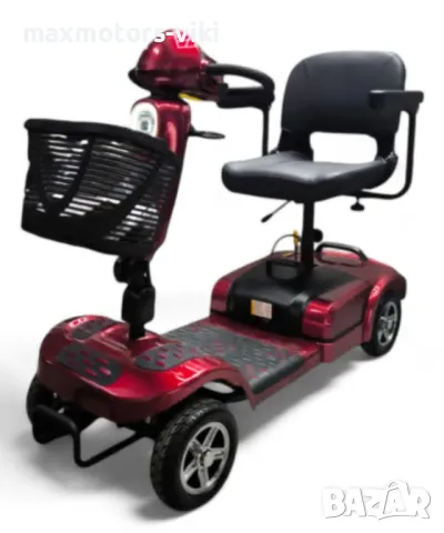 Инвалидна електрическа четириколка MaxMotors BL3 500W, снимка 2 - Инвалидни колички - 47937469