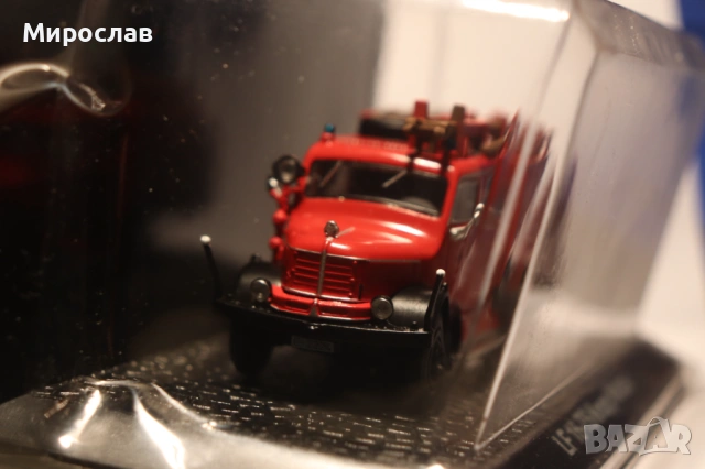 1/72??? KRUPP WIDDER ПОЖАРНА КАМИОН КОЛИЧКА МОДЕЛ, снимка 4 - Колекции - 53048415