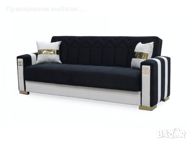 Диван разтегателен с Клик-клак механизъм., снимка 3 - Дивани и мека мебел - 42260172