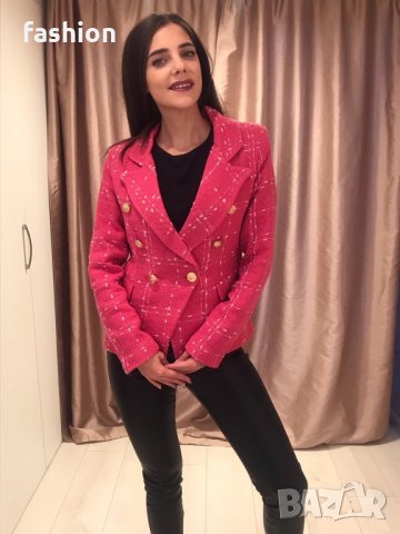 Дамско стилно сако, снимка 2 - Сака - 34445405