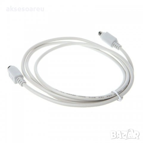 Удължител кабел разклонител PS / 2 за клавиатура мишка букса мъжка към женска 6 пинов преходник за к, снимка 9 - Други - 38404751