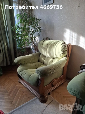 БЕЗПЛАТНО! Диван и фотьойл, снимка 3 - Дивани и мека мебел - 53958309