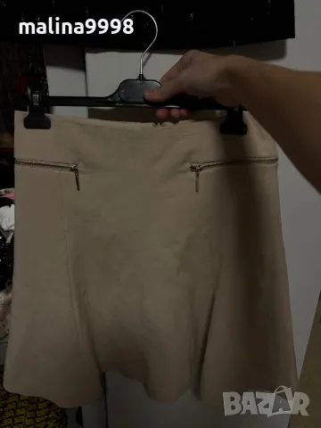 Бежова пола-RESERVED , снимка 2 - Поли - 48484186