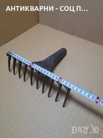Стар Кован Търмък Гребло., снимка 7 - Антикварни и старинни предмети - 48576699