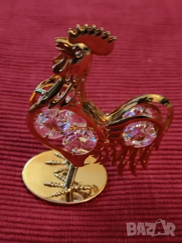 Фигурка, статуетка Петел, Сваровски. , снимка 2 - Колекции - 50375035