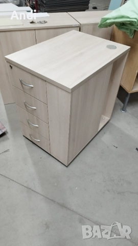 Офис шкаф - шкафче с 4 чекмеджета и отвор за компютър  68/50/74см, снимка 9 - Шкафове и рафтове - 52869785