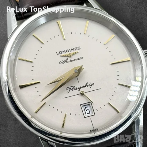 Longines Flagship Heritage Automatic Мъжки часовник , снимка 6 - Мъжки - 56513380