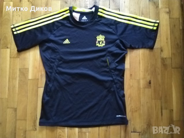 Ливърпул трети екип 2010-11 г с гащета Адидас размер 152см -11-12г, снимка 2 - Футбол - 29830914