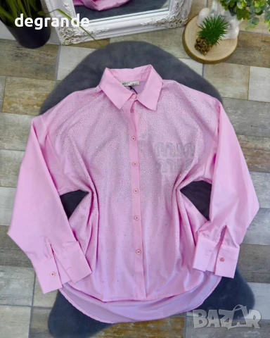 Дамски ризи MiuMiu , снимка 5 - Ризи - 50927740