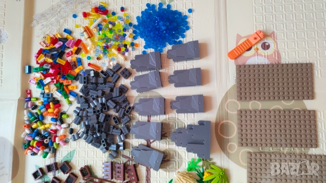 Конструктор на части, тип лего -1кг, снимка 5 - Конструктори - 52944091