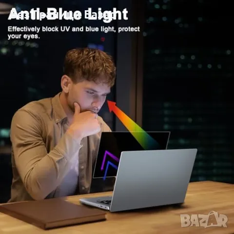 Нов филтър Протектор за MacBook Pro 14 (2021–2024) – антишпиониране + капак, снимка 3 - Лаптоп аксесоари - 49867611