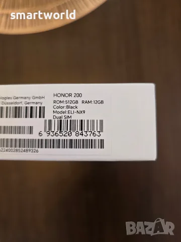 Honor 200 5G 512GB / 12GB RAM Black - Нов, запечатан, снимка 2 - Huawei - 56018538