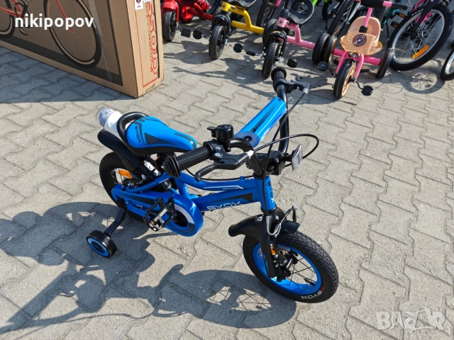 BYOX Велосипед 12" PRINCE син, снимка 4 - Велосипеди - 53531653