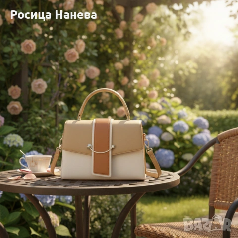 Елегантна дамска чанта в 7 цвята - компактна и стилна за всеки повод, снимка 4 - Чанти - 53270015