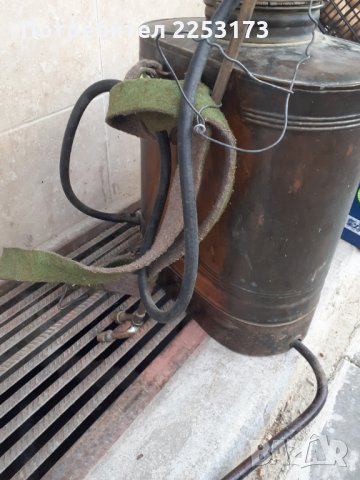 Стара медна прьскачка, снимка 3 - Други - 31742217