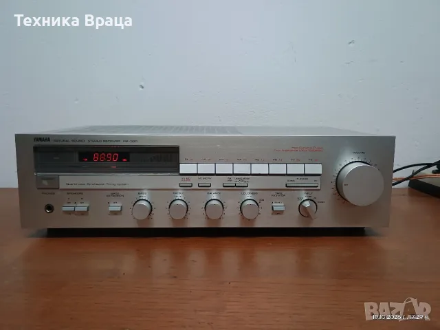 Транзисторен стерео ресивър Yamaha RX-300. Страхотен звук! Изпращам видео. 