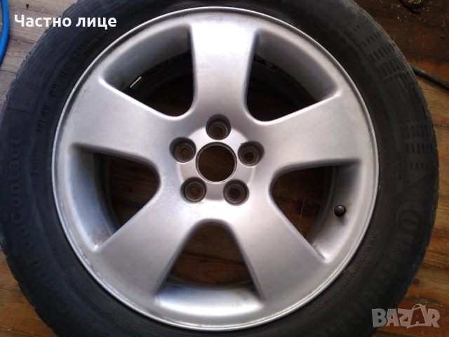 Алуминиеви джанти 16 5х100 Фолксваген Ауди Сеат Шкода лети 5 лъча