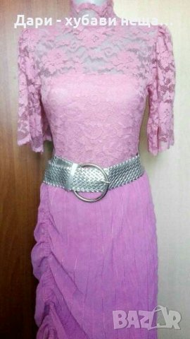 Розово дантелено боди👗🍀M/L,L👗🍀арт.2087, снимка 8 - Корсети, бюстиета, топове - 33703495