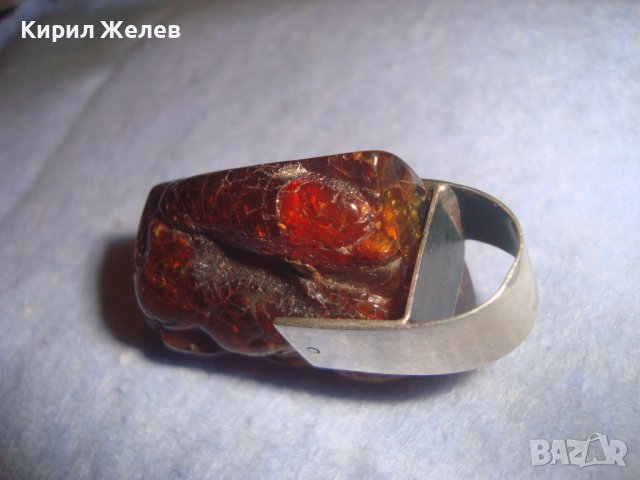 НАД 27000 ОБЯВИ - За ВСЕКИ по НЕЩО! ОГРОМЕН 100% НАТУРАЛЕН БАЛТИЙСКИ КЕХЛИБАР в СРЕБЪРЕН ОБКОВ 27199, снимка 16 - Колиета, медальони, синджири - 36827949