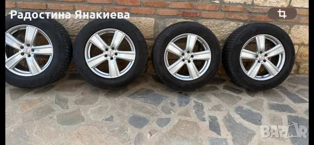 Джанти DEZENT R19 без забележки с  зимни гуми PIRELLI SCORPION 275/55/19 като нови подходящи за SUV