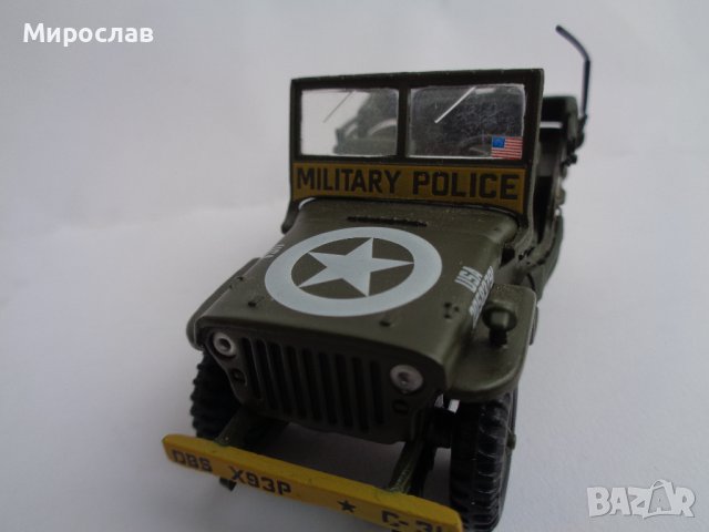  VICTORIA 1/43 JEEP WILLYS ИГРАЧКА КОЛИЧКА ВОЕНЕН МОДЕЛ ДЖИП, снимка 3 - Колекции - 44349866