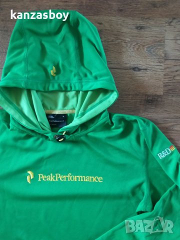 peak performance - страхотно мъжко горнище , снимка 1 - Спортни дрехи, екипи - 42576155
