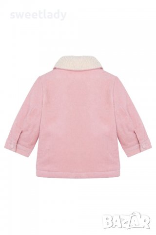 Розово палтенце-яке с топла подплата, снимка 2 - Детски якета и елеци - 38904479