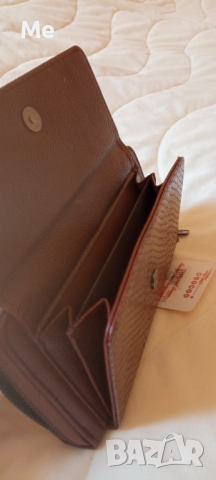 DOCA НОВ портфейл кафяв, снимка 5 - Портфейли, портмонета - 44635517