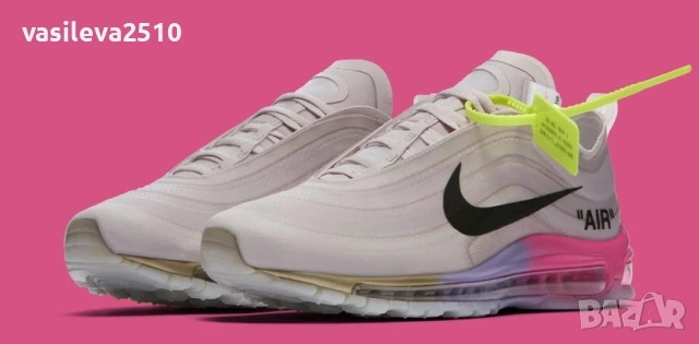 Nike Serena Williams x Off-White оригинални лимитирани дамски маратонки , снимка 7 - Маратонки - 53893078