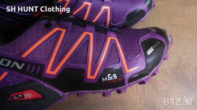 SALOMON SPEEDCROSS 3 Wonens Kids Shoes Размер EUR 38 / UK 5 дамски детски маратонки 293-14-S, снимка 4 - Маратонки - 52652387