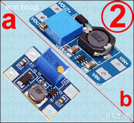Повишаващ захранващ модул, импулсен стабилизатор на напрежение , снимка 2 - Друга електроника - 30837397