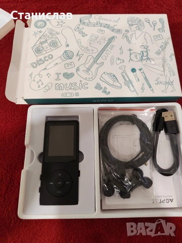 MP3 плейър AGPTEK, снимка 3 - MP3 и MP4 плеъри - 54297957