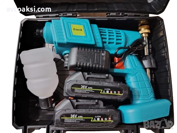 Преносима акумулаторна водоструйка 2 батерии 36V, снимка 5 - Аксесоари и консумативи - 52593050