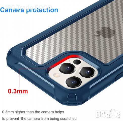 iPhone 12 Pro Max - защитен кейс 2 в 1, снимка 5 - Калъфи, кейсове - 30794889