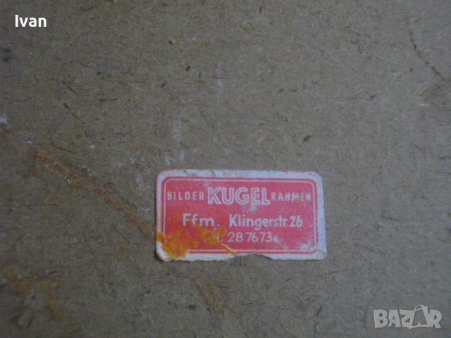 Голям Немски Гоблен-615х525мм-Натюрморт-Плодове-DMC Конци-Ръчно Нашиван-Рамкиран, снимка 16 - Гоблени - 37043153