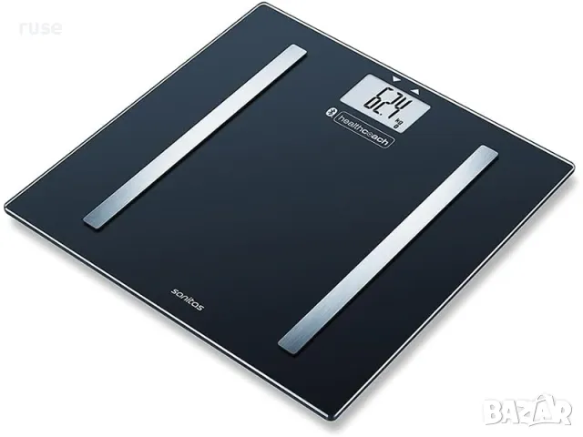 НОВИ! Дигитален Bluetooth kантар Sanitas SBF72 анализатор до 180 кг, снимка 7 - Везни - 49786123