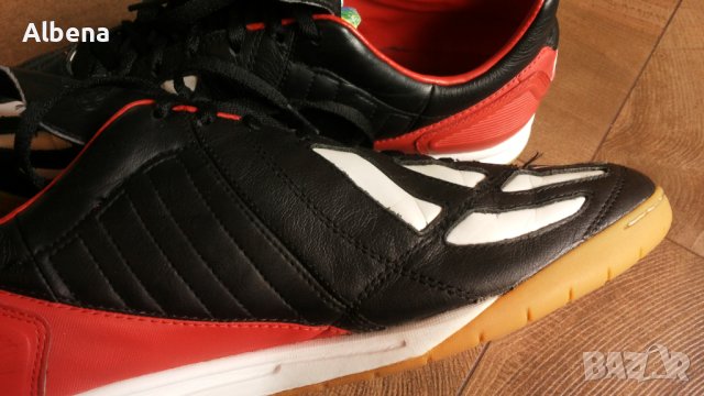 ADIDAS PREDATOR MANIA Leather Размер EUR 45 / UK 10 1/2 за футбол в зала естествена кожа 123-13-S, снимка 10 - Спортни обувки - 42295127