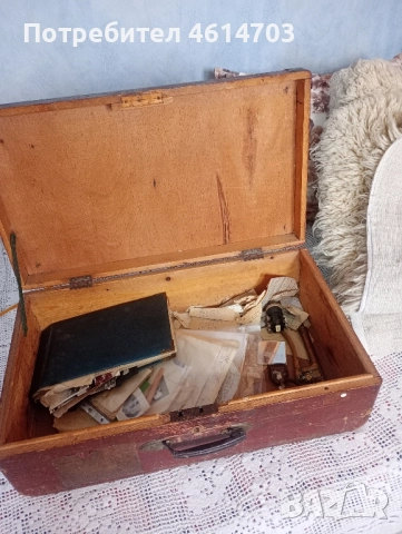 Стар ретро куфар,запазен, снимка 2 - Антикварни и старинни предмети - 52477019