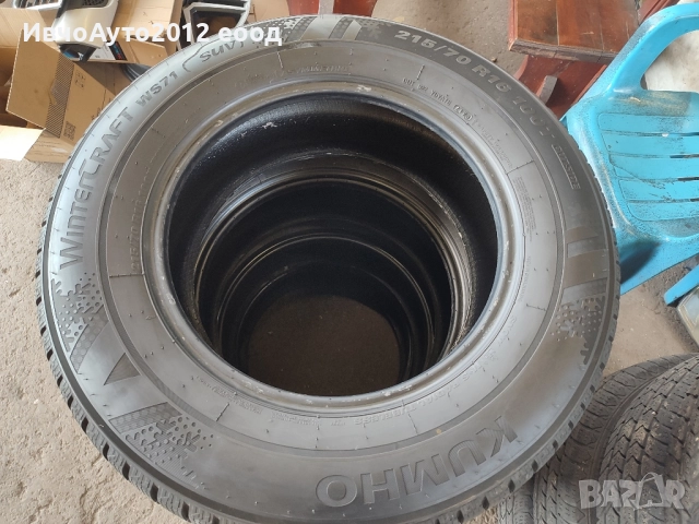 зимни гуми kumho 215/70/16 , снимка 3 - Гуми и джанти - 51719290