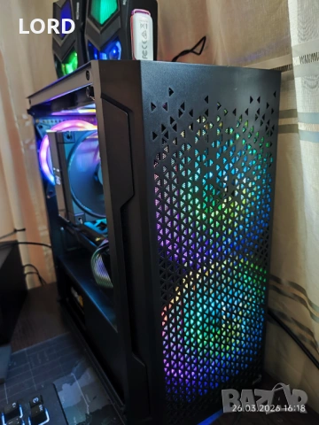 Геймърски i3 13100f, RX 6600 8GB, RAM 16GB DDR4 3200, снимка 4 - Геймърски - 53986721